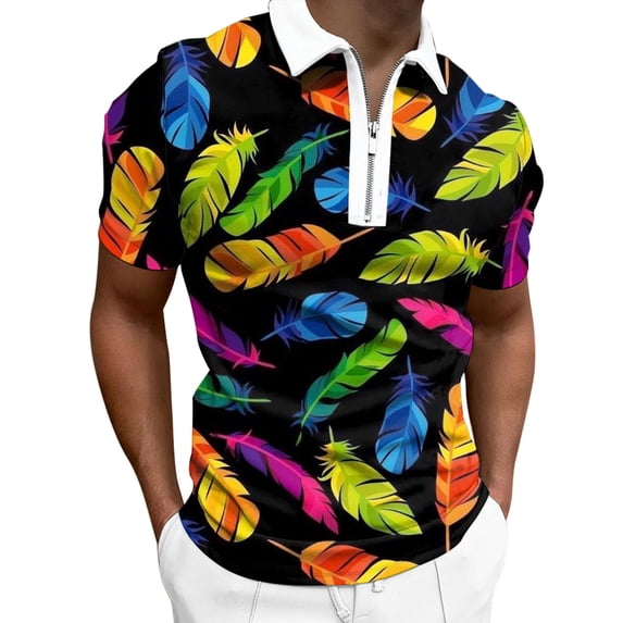 YAYUBA Mens Polo Shirts Short Sleeve with Pocket Classic Button V Neck Big and Tall Summer Casual Tennis T Shirts Quick Dry Oversized Active Fit Golf Shirt