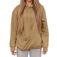 thumbnail image 1 of YAYUBA Pet Care Hoodie Women's Winter Kangaroo Pocket Cat Mom Pocket Hooded Sweatshirt Cat Pouch Hoodie for Cat Lovers Long Sleeve Unisex Pet Carry Bag Hoodie with Pouch for Small Pets, 1 of 6