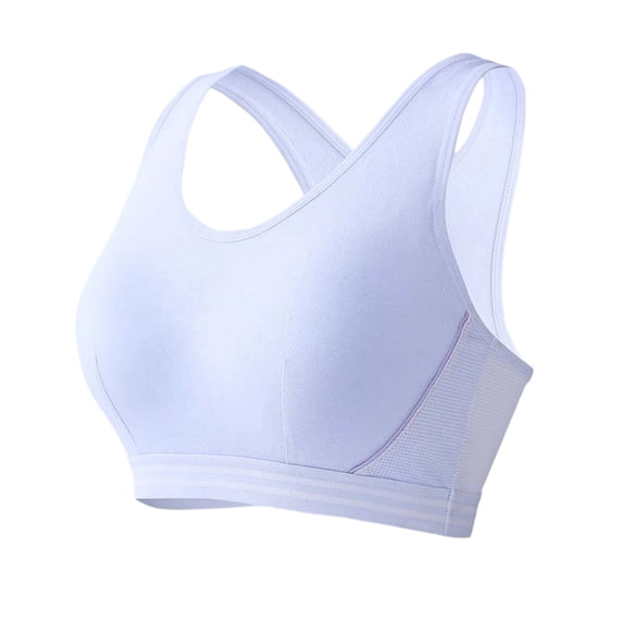 YAYUBA Sports Bras for Girls 12-14,Girls' High-Impact Sports Training Bra, Breathable Racerback Puberty Bra for