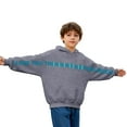 thumbnail image 1 of YAYUBA Sweatshirts for Kids I Love You This Much Print Hoodie, Casual Long-Sleeve Pullover for Daily Wear & Fashion Statement, 1 of 6