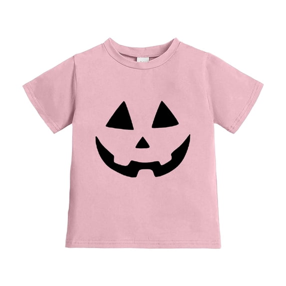 YAYUBA Toddler Tshirts Girls 5t Graphic T-Shirts Crew Neck Back To School Short Sleeve T Shirts Soft Blouse Tops Preppy Toddler Clothes for Girls, 3-4 Years, Pink