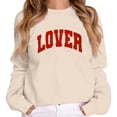 thumbnail image 1 of YAYUBA Valentines Sweatshirts for Women 2026 Heart Sweater Crewneck Long Sleeve Shirts Valentine Outfits Love Theme Graphic, 1 of 4