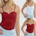 thumbnail image 1 of YAYUBA White Crop Tank Girl Kaze Jun Wants Lace Stitching Sweet Inside Double Suspenders Small Bow Slim And Slim Vest Summer Going Out Clothes Outfits 2026, 1 of 5