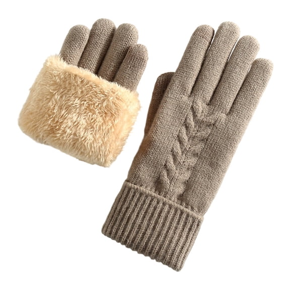 YAYUBA Winter Gloves for Women, Womens Gloves Cold Weather Thermal Warm Lined, Touchscreen Gloves for Christmas Gifts
