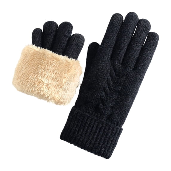 YAYUBA Winter Gloves for Women, Womens Gloves Cold Weather Thermal Warm Lined, Touchscreen Gloves for Christmas Gifts