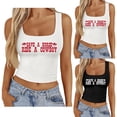 thumbnail image 1 of YAYUBA Workout Tank Tops Women Western Crop Tops Cowboy Country Concert Sleeveless Graphic Tees Summer Going Out Clothes Outfits 2026, 1 of 4