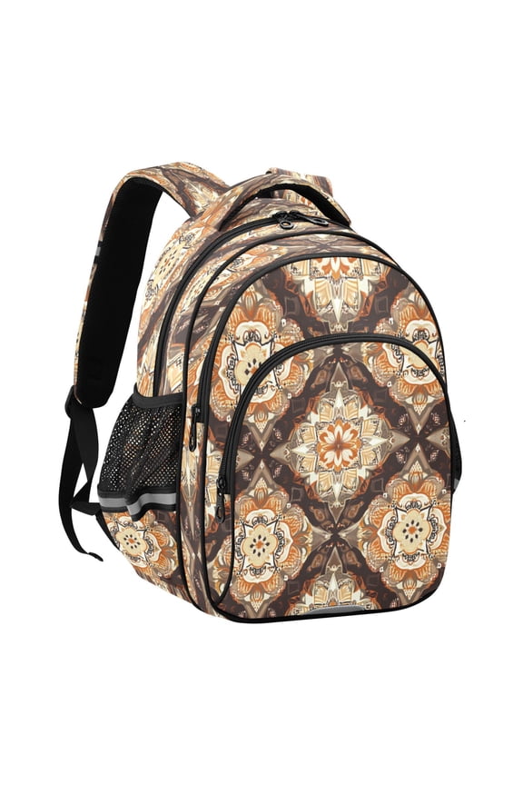 Backpack Fashio Autumn Artistry Pattern Suitable Schoolbag Traveling Bag