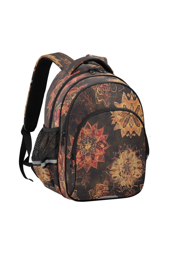 Backpack Fashio Autumn Bloom Dance Pattern Suitable Schoolbag Traveling Bag