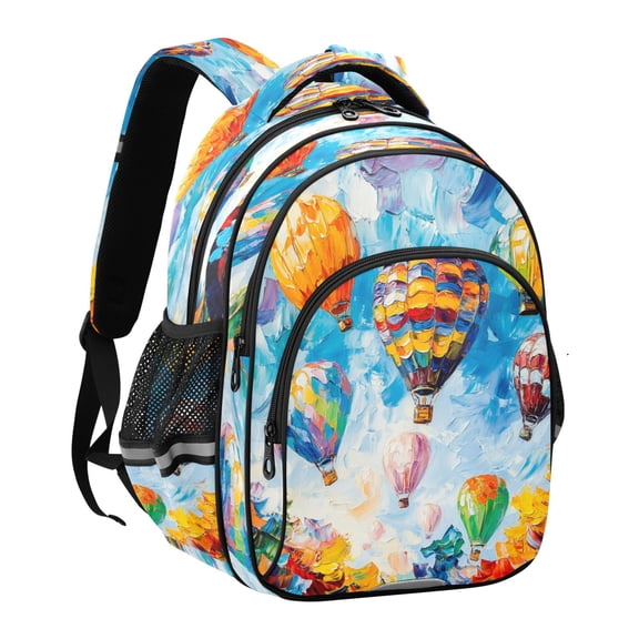 YAZAOO Backpack Fashio Colorful Ascent Pattern Suitable Schoolbag Traveling Bag