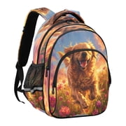 YAZAOO Backpack Fashio Fields Of Happiness Pattern Suitable Schoolbag Traveling Bag