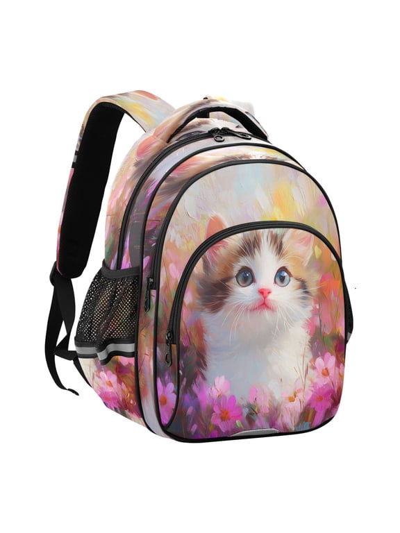 Backpack Fashio Floral Dreamer Pattern Suitable Schoolbag Traveling Bag
