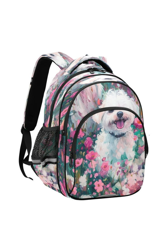 Backpack Fashio Fluffies Joy Pattern Suitable Schoolbag Traveling Bag