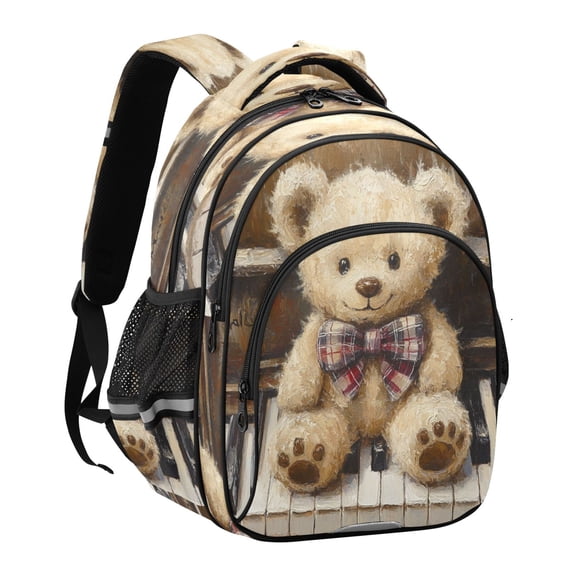 YAZAOO Backpack Fashio Harmony in Furry Form Pattern Suitable Schoolbag Traveling Bag