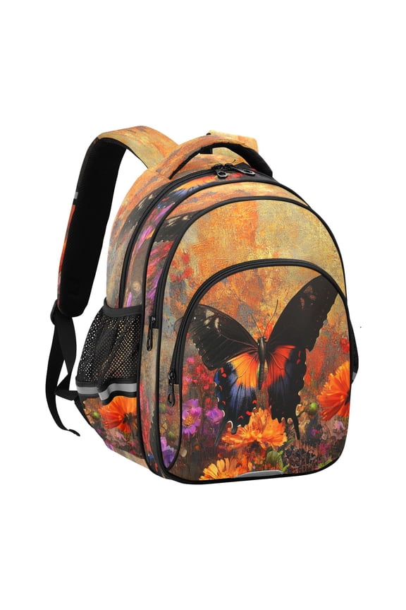 Backpack Fashio Nature's Colorful Dancer Pattern Suitable Schoolbag Traveling Bag