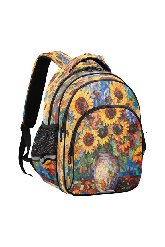 Backpack Fashio Sunlit Garden Dreams Pattern Suitable Schoolbag Traveling Bag
