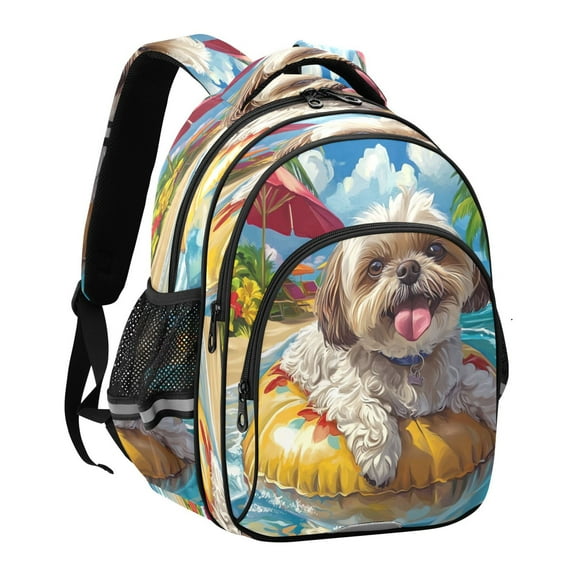 YAZAOO Backpack Fashio Tropical Float Buddy Pattern Suitable Schoolbag Traveling Bag