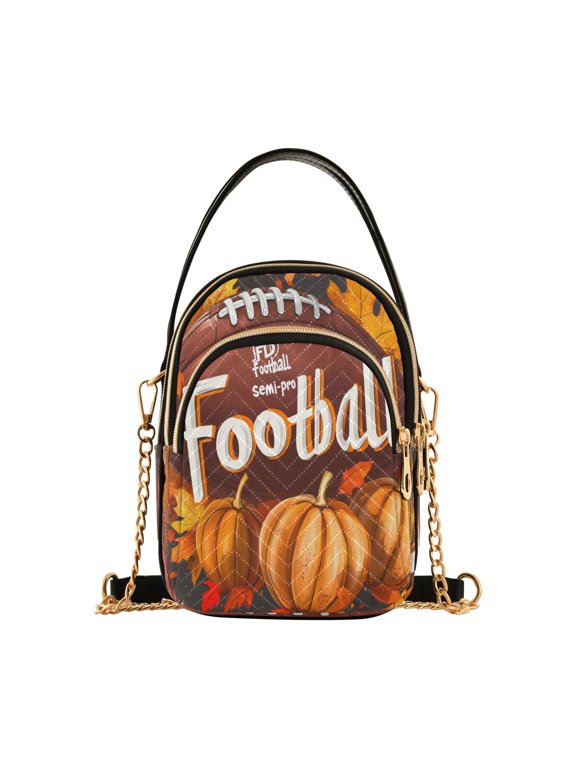 Cross Body Fashion Shoulder Waist Purse Bags Autumn Football Pocket Handbags