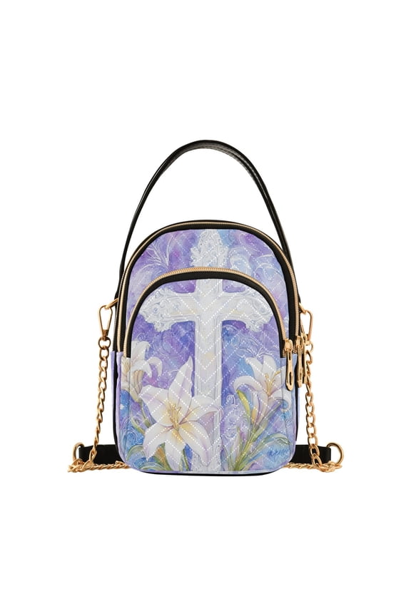 Cross Body Fashion Shoulder Waist Purse Bags Easter YAZAOO Cross Paining Pocket Handbags