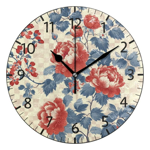 YAZAOO Decorative Wall Clock Size：25cm 0_0 (2) Design Pattern Clock