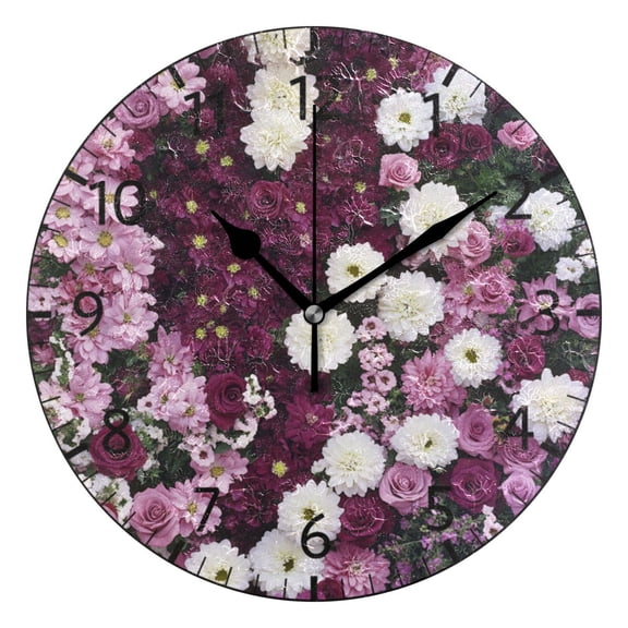 YAZAOO Decorative Wall Clock Size：25cm 0_3 (49) Design Pattern Clock