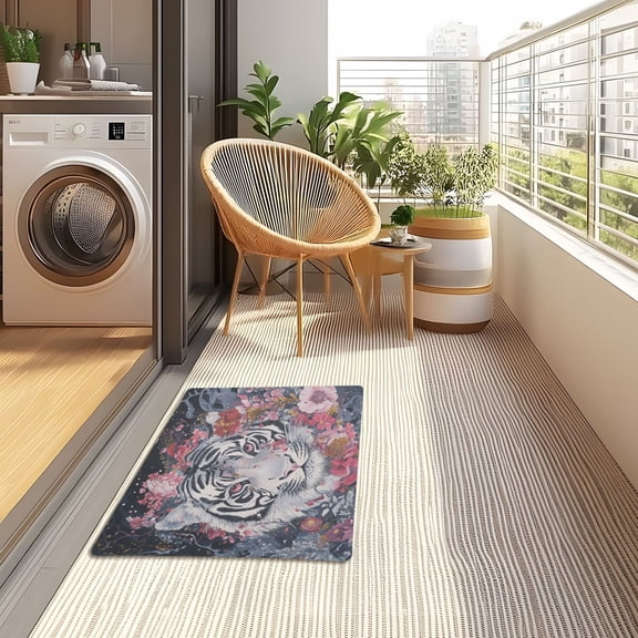 YAZAOO Floor Mats 32x20in Whispers Of The Night Creativity Doormats