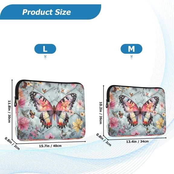 YAZAOO Laptop Sleeves Simplicity Creative Pattern Slim and Light YAZAOO Laptop Bag Style No.395618026