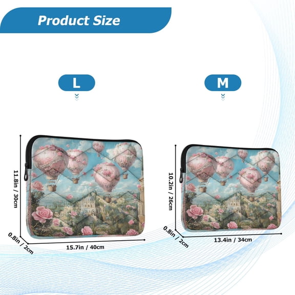 YAZAOO Laptop Sleeves Simplicity Creative Pattern Slim and Light YAZAOO Laptop Bag Style No.395626178