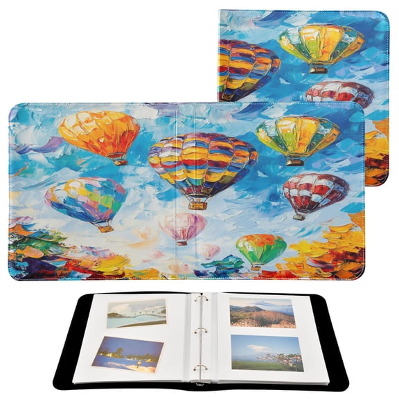 YAZAOO Photo Album Book Scrapbooking Colorful Ascent Printed Picture Album