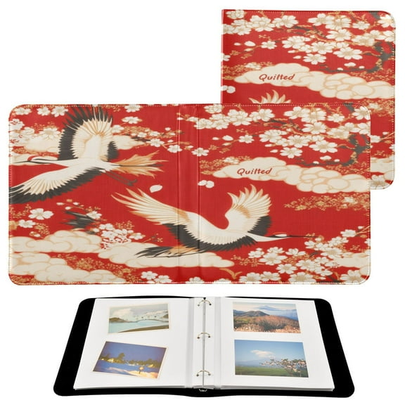 YAZAOO Photo Album Book Scrapbooking Crane Harmony Printed Picture Album