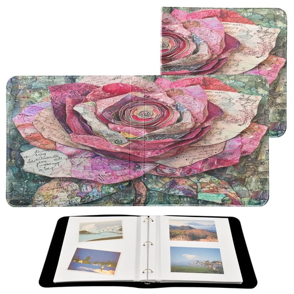 YAZAOO Photo Album Book Scrapbooking Radiant Bloom Printed Picture Album