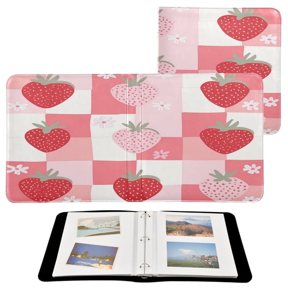 YAZAOO Photo Album Book Scrapbooking Strawberry Delight Printed Picture Album