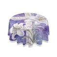 thumbnail image 1 of YAZAOO Round Tablecloth Easter Cross Printing Pattern Tableclothes, 1 of 8