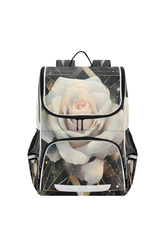 School Backpack Travel Bag Bookbags Bookbags Luminous Blossom Pattern