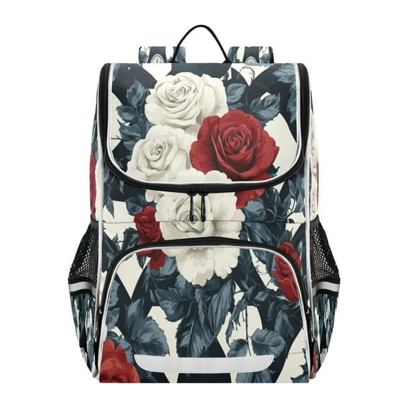 YAZAOO School Backpack Travel Bag Bookbags Bookbags Timeless Elegance Pattern
