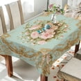 thumbnail image 1 of YAZAOO Square Tablecloth Floral Design Pattern Pattern Tableclothes, 1 of 9