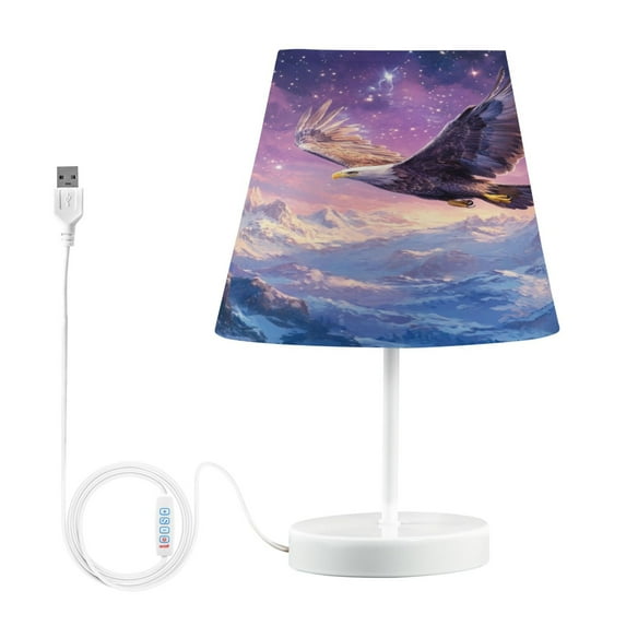YAZAOO Table Lamp Creative Eagle's Celestial Flight Pattern Simple Pattern Night Light