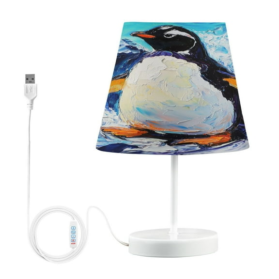 YAZAOO Table Lamp Creative Frozen Splendor Pattern Simple Pattern Night Light