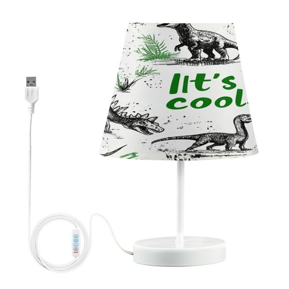 YAZAOO Table Lamp Creative Jurassic Vibe Pattern Simple Pattern Night Light