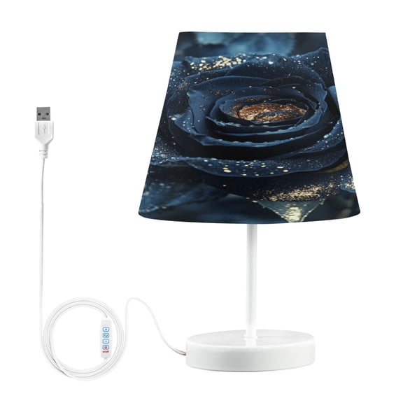 YAZAOO Table Lamp Creative Midnight Velvet Pattern Simple Pattern Night Light