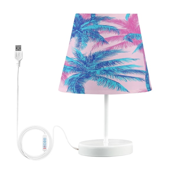 YAZAOO Table Lamp Creative Palm Paradise Pattern Simple Pattern Night Light