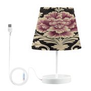 YAZAOO Table Lamp Creative Petals Of Elegance Pattern Simple Pattern Night Light