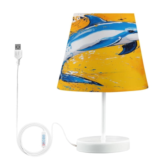 YAZAOO Table Lamp Creative Sunny Splash Pattern Simple Pattern Night Light