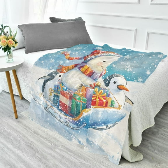 YAZAOO Travel Blanket Camping Blankets Fashion Sledding Adventures Patten