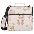 thumbnail image 1 of YAZAOO Zipper Binder trapper keeper Documents Organized Design Bear Gift Party Printed, 1 of 8