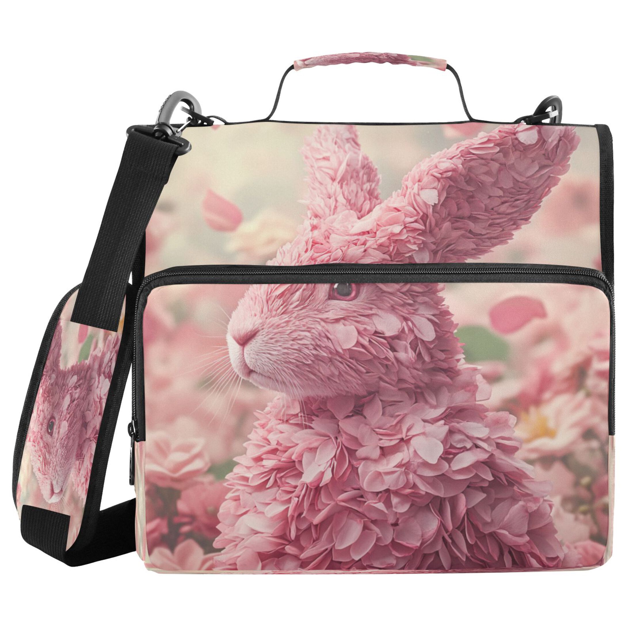 YAZAOO Zipper Binder trapper keeper Documents Organized Design Floral Dream Printed