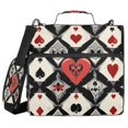 thumbnail image 1 of YAZAOO Zipper Binder trapper keeper Documents Organized Design Heart Of The Game Printed, 1 of 8