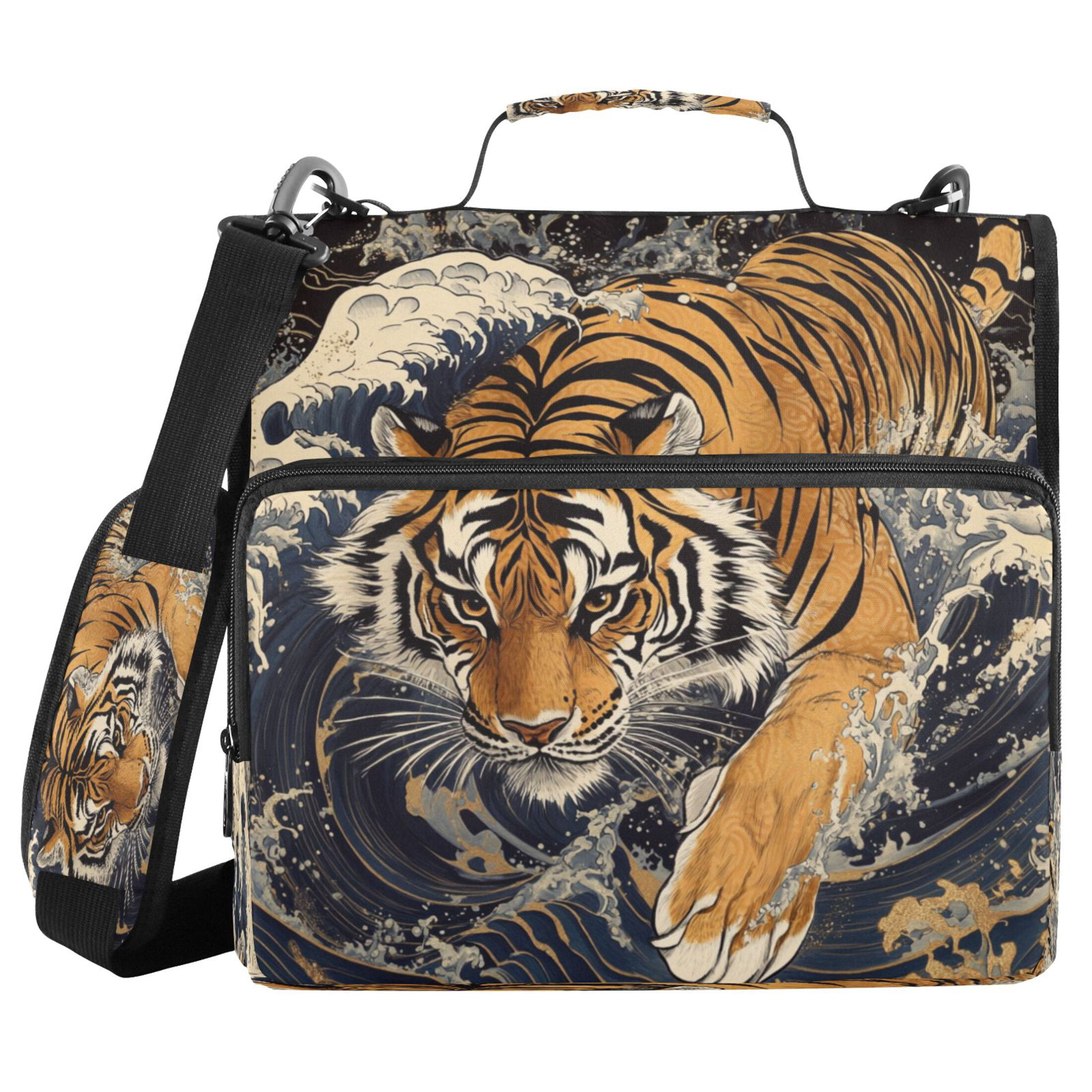 YAZAOO Zipper Binder trapper keeper Documents Organized Design Strength Of The Seas Printed