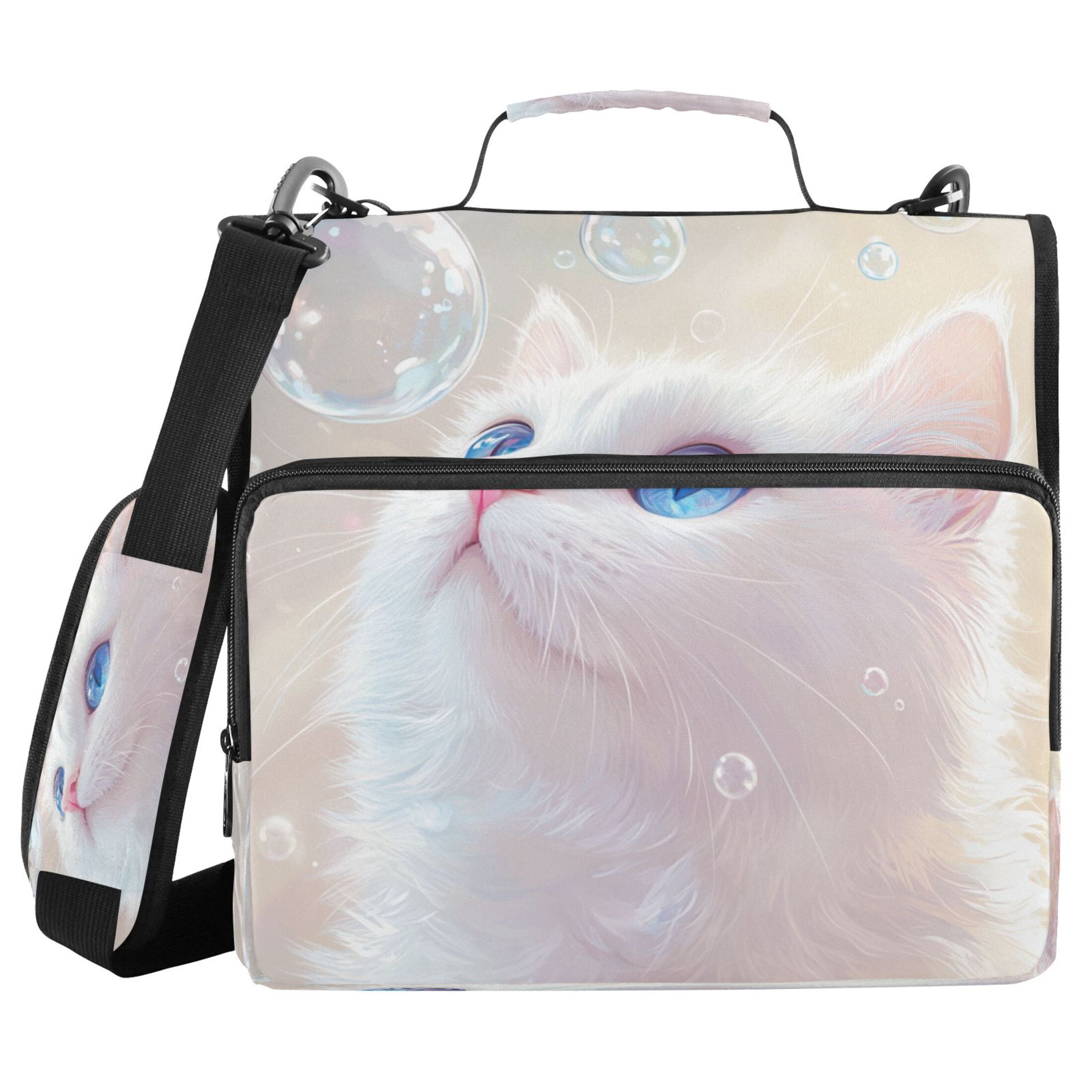 YAZAOO Zipper Binder trapper keeper Documents Organized Design Whimsical Wonder Printed