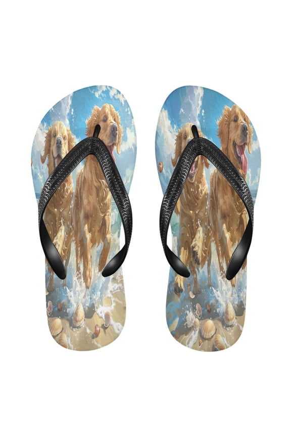 Summer Flip Flops Creatively Beach Buddies Splashing Fun Simple Beach Sandals