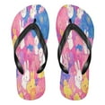 thumbnail image 1 of YAZAOOSummer Flip Flops Creatively Bunny Cloud Dreams Simple Beach Sandals, 1 of 8